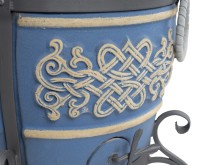 Тандыр &quot;Тамерлан&quot; (ЭКО-Тандыр), 27 см, морская волна