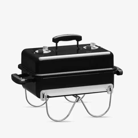 Угольный гриль Weber Go Anywhere, портативный, чёрный China в Казани