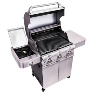 Газовый гриль Char-Broil Платинум 3400с (Platinum 3400 S), нерж. сталь