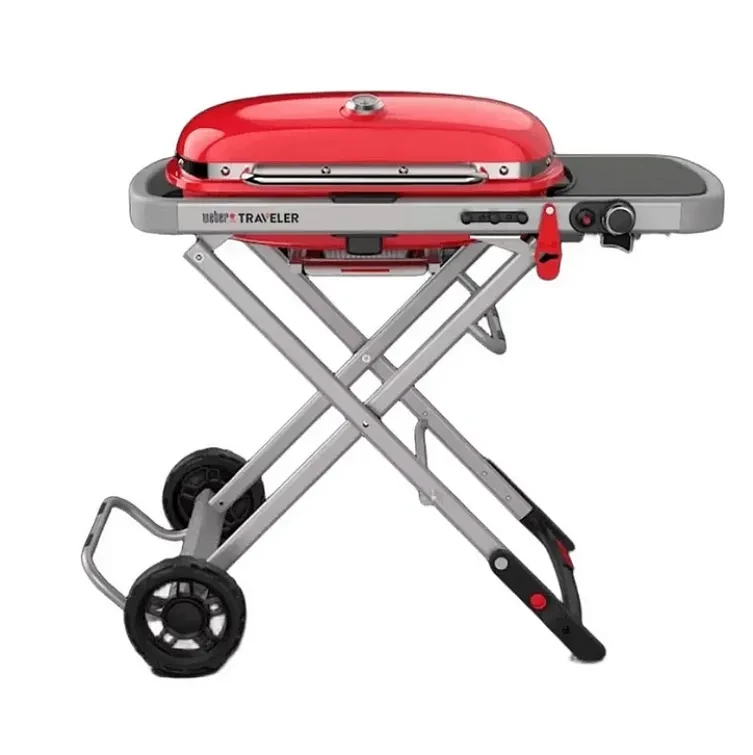Газовый гриль Weber Traveler красный ASIA
