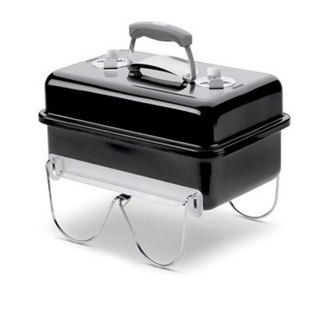 Угольный гриль Weber Go Anywhere, портативный, чёрный в Казани
