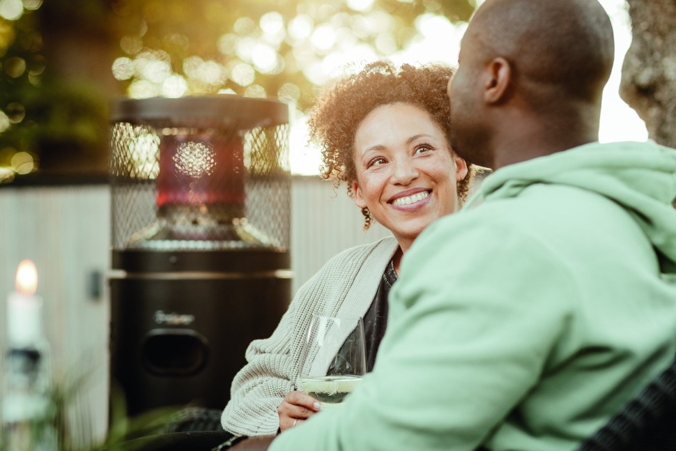 Уличный газовый обогреватель ENDERS POLO BLACK 2.0