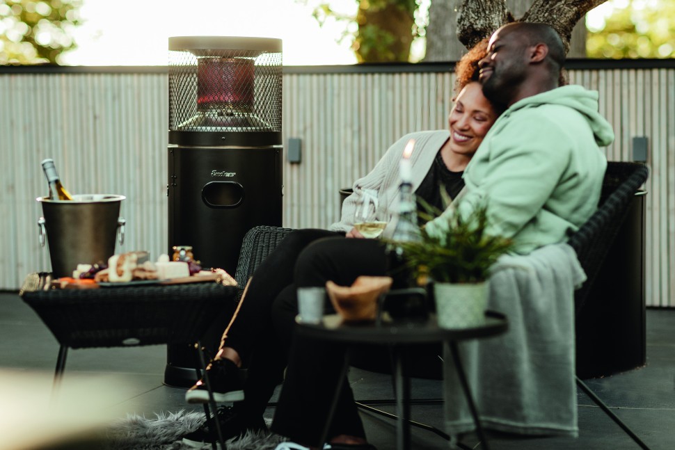 Уличный газовый обогреватель ENDERS POLO BLACK 2.0