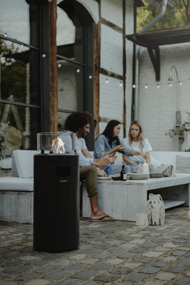 Уличный газовый обогреватель ENDERS NOVA LED L черный