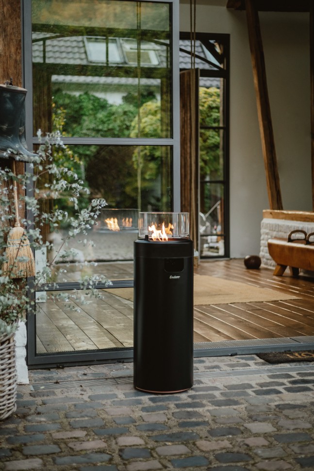 Уличный газовый обогреватель ENDERS NOVA LED L черный