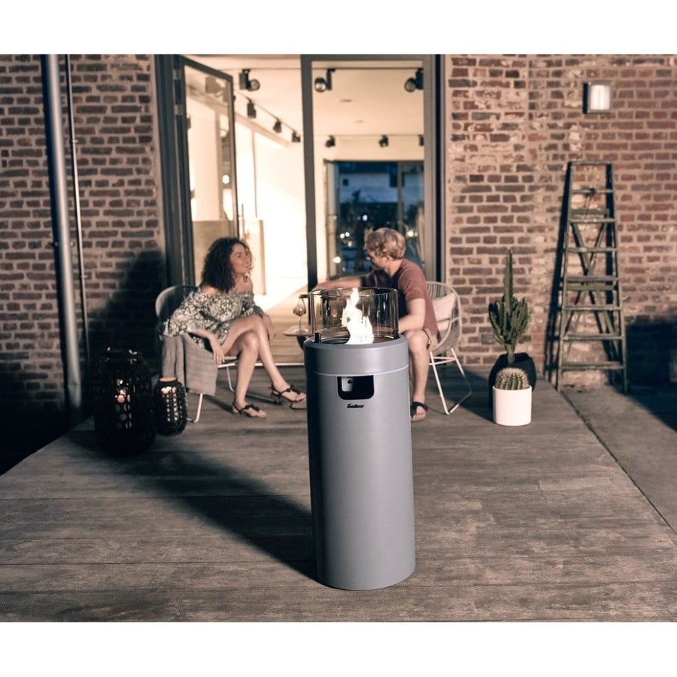 Уличный газовый обогреватель ENDERS NOVA LED L серый