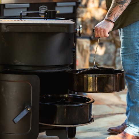 Коптильня Oklahoma Joe's Drum Bronco 2.0 (черная) в Казани