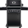 Газовый гриль Napoleon Rogue 425 RSB, чёрный, с конфоркой и вертелом