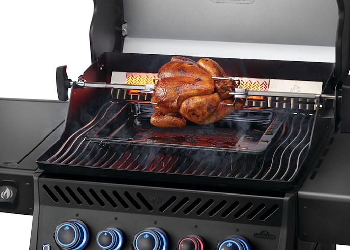 Газовый гриль Napoleon, Rogue PRO-S 425 Phantom (с ИК горелкой 3/3)