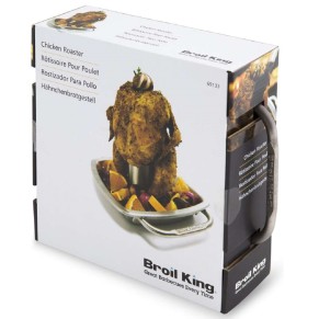 Ростер гриль Broil-King, для курицы с поддоном, нержавеющая сталь
