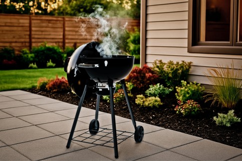 Гриль угольный Броил Кинг Краун Кетл (Broil King CROWN KETTLE 22.5" / 57 BLACK LEG) в Казани