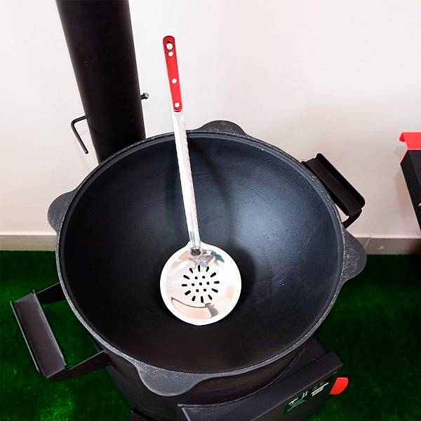 Шумовка из нерж. стали 46 см